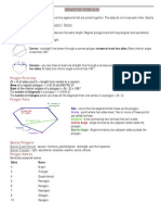 Geometric Formulas