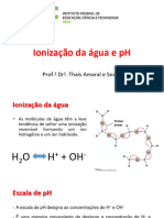 2 - Ionização Da Água e PH