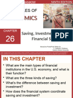 CH 26 - Saving J Investment J and The Financial System