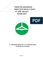 Laporan Pelaksanaan Penerapan Tata Kelola GCG PT BPR Milala Tahun 1652344322