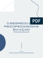 Aula 1 - COMO COMEÇAR NA PSICOPEDAGOGIA