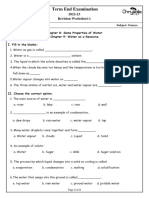 Grade III - Science - Revision Worksheets