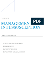 Intussusception