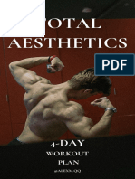 Total Aesthetics - 4 Day Workout Plan