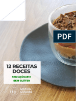 12 Receitas Doces Sem Aucare Sem Glten Nutricionista Marilia Oliveira