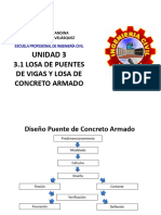 UNIDAD 3 - 3 - 1 Losa de Puentes de Vigas y Losa-D - LRFD