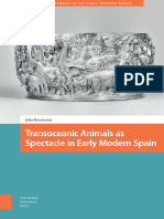 Transoceanic Animals As Spectacle in Early Modern Spain