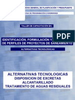 Alternativas Tecno Alcantarillado