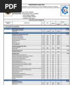 Trabajo de Analitico Utuspampa