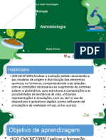 Astrobiologia: 1° Bimestre - Biologia