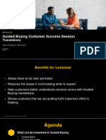 Customer Support Webcast - Guided Buying Translations PowerPoint