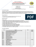 Bachelor of Industrial Technology Mechanical Technology