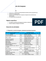 Cambio de Buzón de Traspaso y Sistema de Impacto