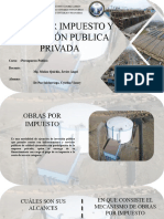 Obras Por Impuesto y Asociación Publica Privada