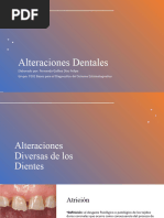 Anomalias Dentales