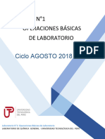 Guía N°1 Operaciones Básicas de Laboratorio