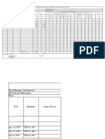 Register of Cash in Bank and Other Related Financial Transactions