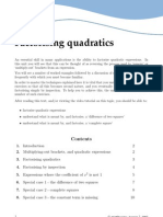 Web Factor Is Ing Quadratics