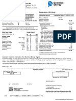 Billing and Payment Summary Explanation of Bill Detail