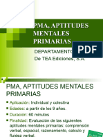 Pma Aptitudes Mentales Primarias