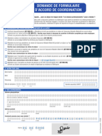 Demande Formulaire Accord Coordination