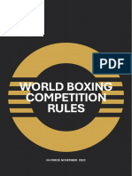 World Boxing Competition Rules v3.3