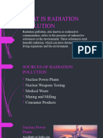 What Is Radiation Pollution