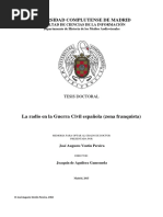 Universidad Complutense de Madrid: La Radio en La Guerra Civil Española (Zona Franquista)