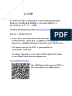 SP Sinha Perspectives of Newly Independent States