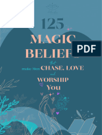 125 Magic Beliefs That Make Men Chase Love and Worship You Anna Kovach