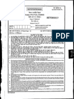 SET 2022 Political Science Question Paper II Optional