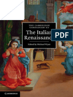 The Cambridge Companion To The Italian Renaissance (Michael Wyatt (Editor) ) (Z-Library)