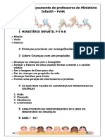 Curso de Aperfeicoamento de Professores Do Ministerio Infantil 1 1