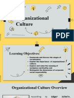 Organizational Culture