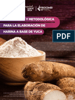 Guía Técnica para La Elaboración de Harina de Yuca