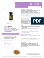 Doterra Dill Essential Oil