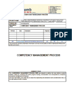 Competency Management Plan