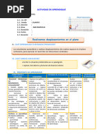 D4 A2 SESION MAT. Realizamos Desplazamientos en El Plano