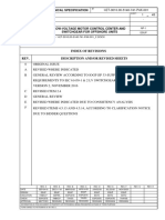 Index of Revisions Rev. Description And/Or Revised Sheets: Technical Specification