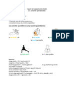 Parler de Son Emploi Du Temps