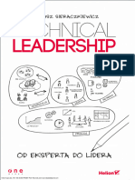 Technical Leadership Od Eksperta Do Lidera Mariusz Sieraczkiewicz Helion - PL