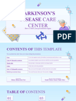 Parkinson's Disease Care Center by Slidesgo