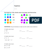 FREE Solving Systems of Equations