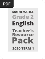 GR 2 Term 1 2020 Tmu Maths English Teacher Resources