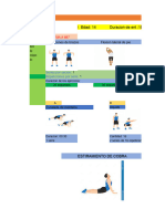 Rutina de Ejercicio Educacion Fisica