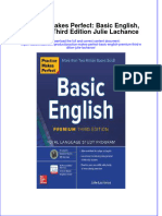 Practice Makes Perfect: Basic English, Premium Third Edition Julie Lachance Full Chapter Instant Download