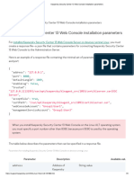 Kaspersky Security Center 13 Web Console Installation Parameters