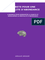 Secrets Pour Une Mentalité D'Abondance - Livre Part