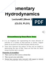 Elementary Hydrodynamics - 2