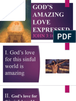 God's Amazing Love Expressed